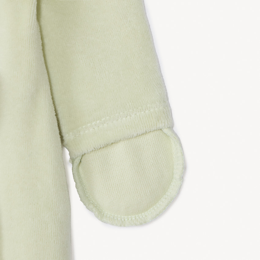 Dors-bien en velours patch montgolfière pour bébé prématuré 