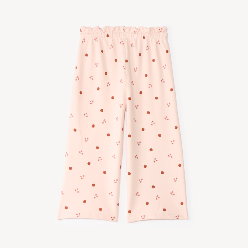 Pantalon de jogging large bébé fille imprimé fantaisie 