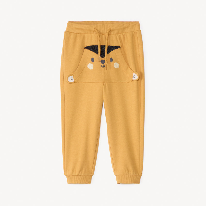Pantalon de jogging en molleton ludique pour bébé garçon