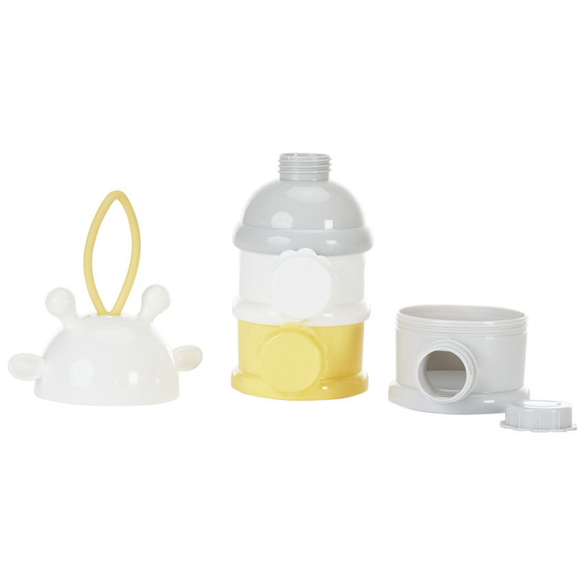 Boîte doseuse pour lait en poudre Yummix Gris 