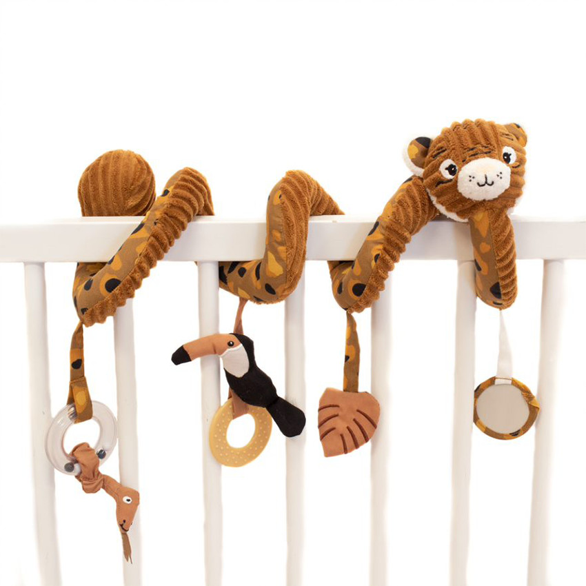 Spirale d'activités Spéculos le Tigre - Marron (Deglingos) - Image 1