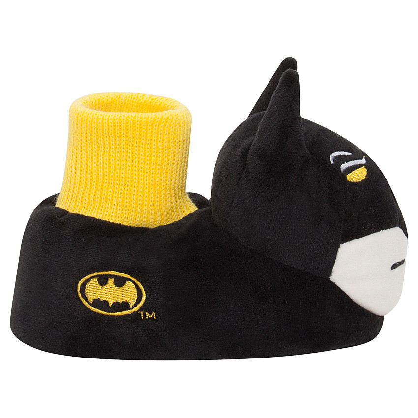 Chaussons peluche BATMAN du 28 au 35 