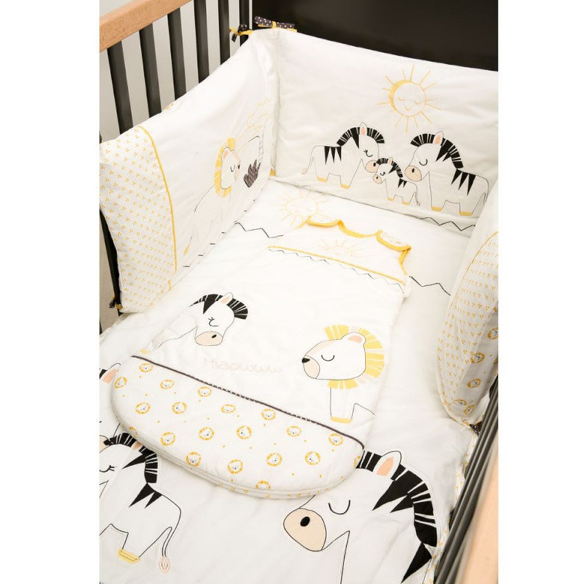 Gigoteuse sans manches ouatinée 0-6M - Pluche et Pompon 