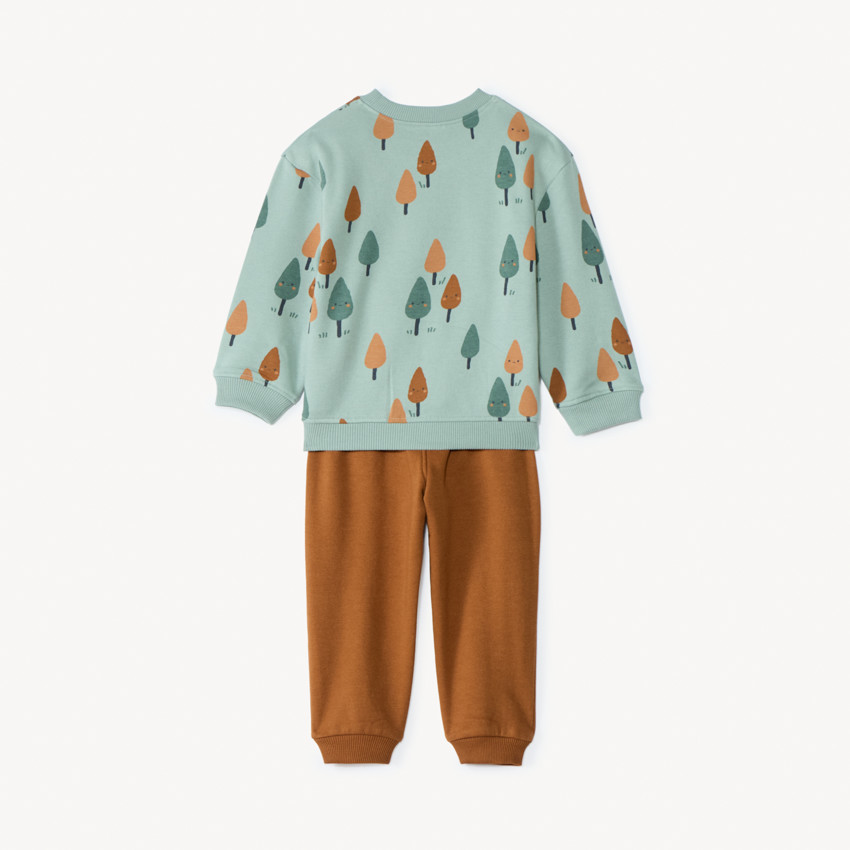 Ensemble sweat + pantalon de jogging fantaisie pour bébé garçon  