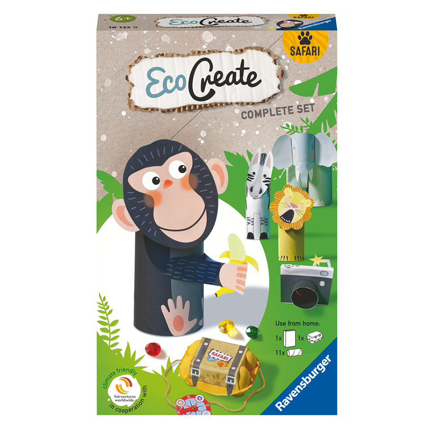 Découpage Collage Ecocreate Mini - Safari Main Découpage Collage Ecocreate Mini - Safari