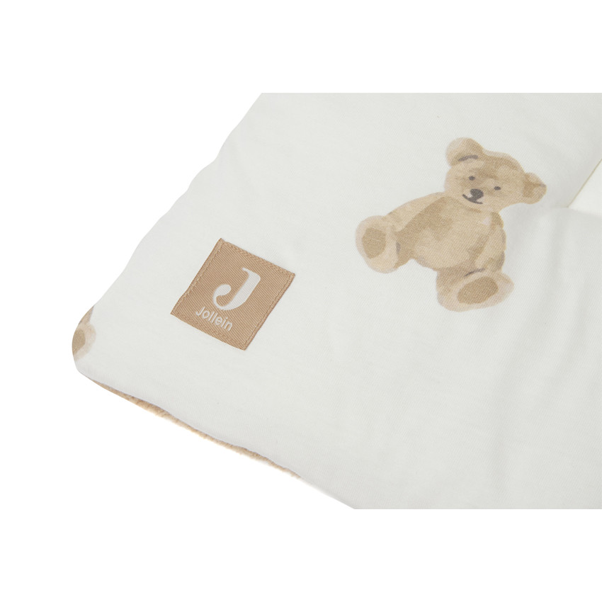 Tapis de parc 75 x 95 cm Teddy Bear - Ecru (Jollein) - Image 1