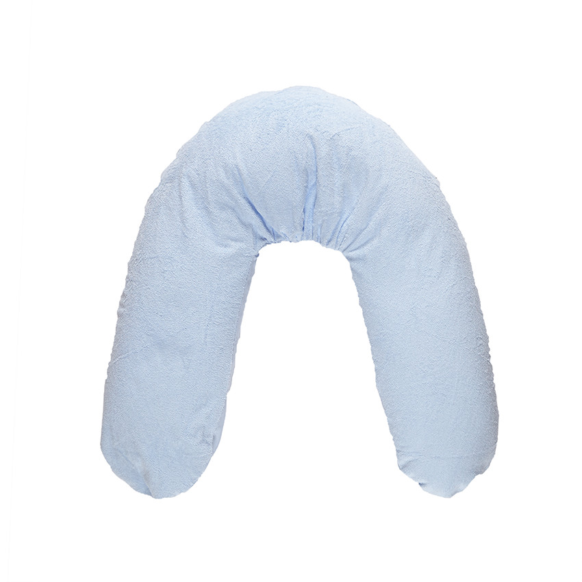 Housse de coussin d'allaitement - Bleu clair 