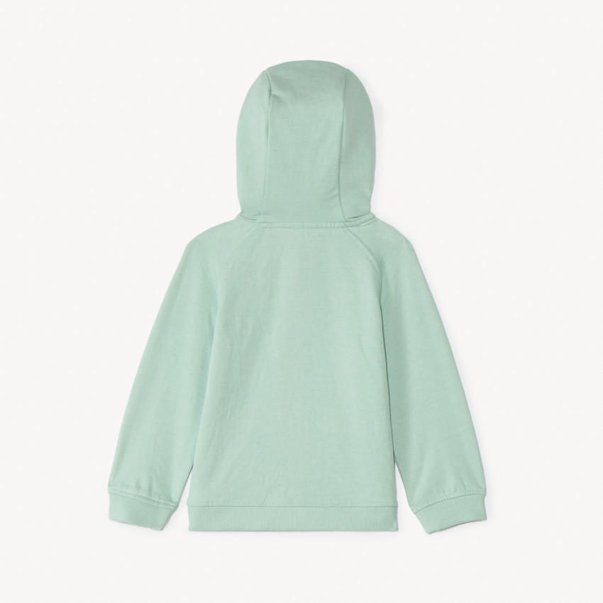 Gilet molleton à capuche ourson pour bébé garçon 