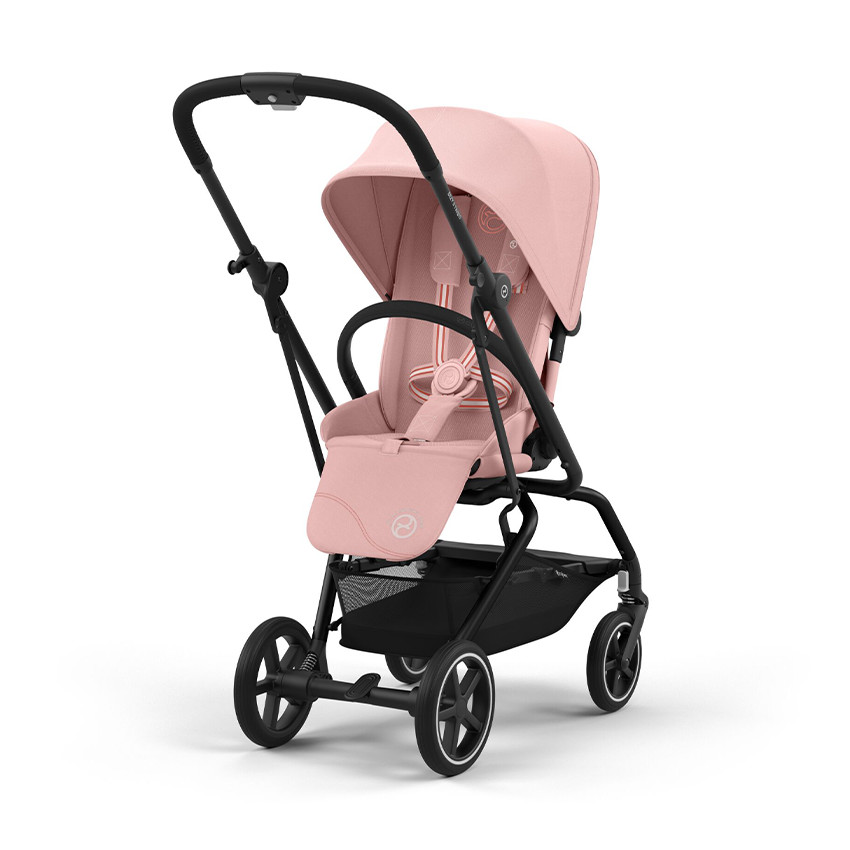 Poussette à siège rotatif Eezy S Twist+ 2 black/candy pink 