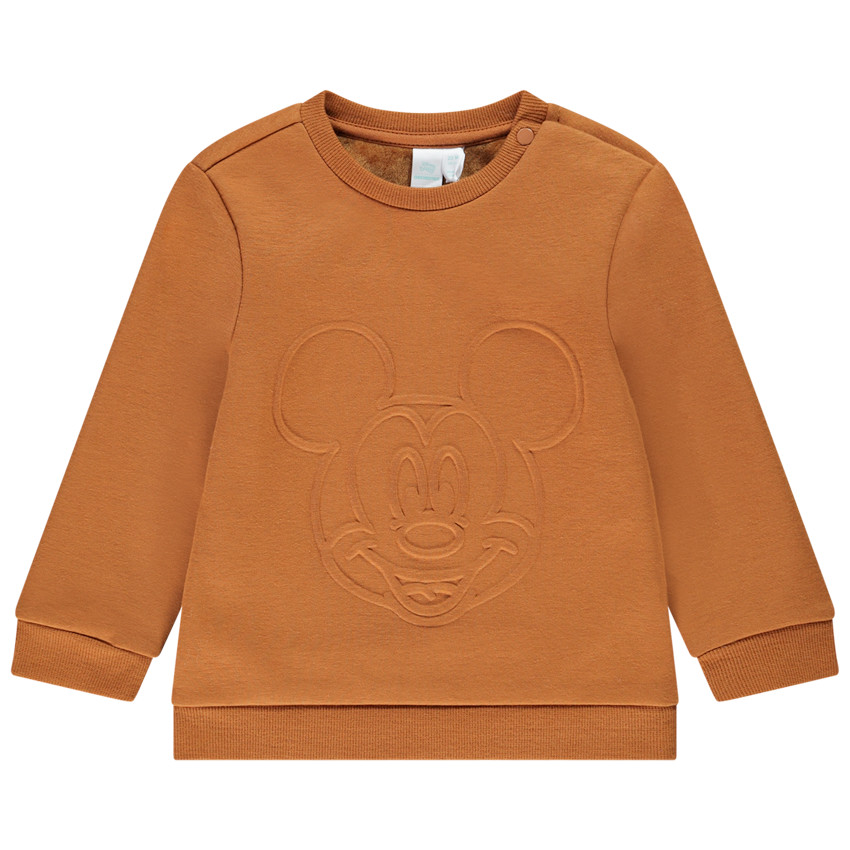 Sweat avec motif en relief Mickey Disney pour bébé garçon 