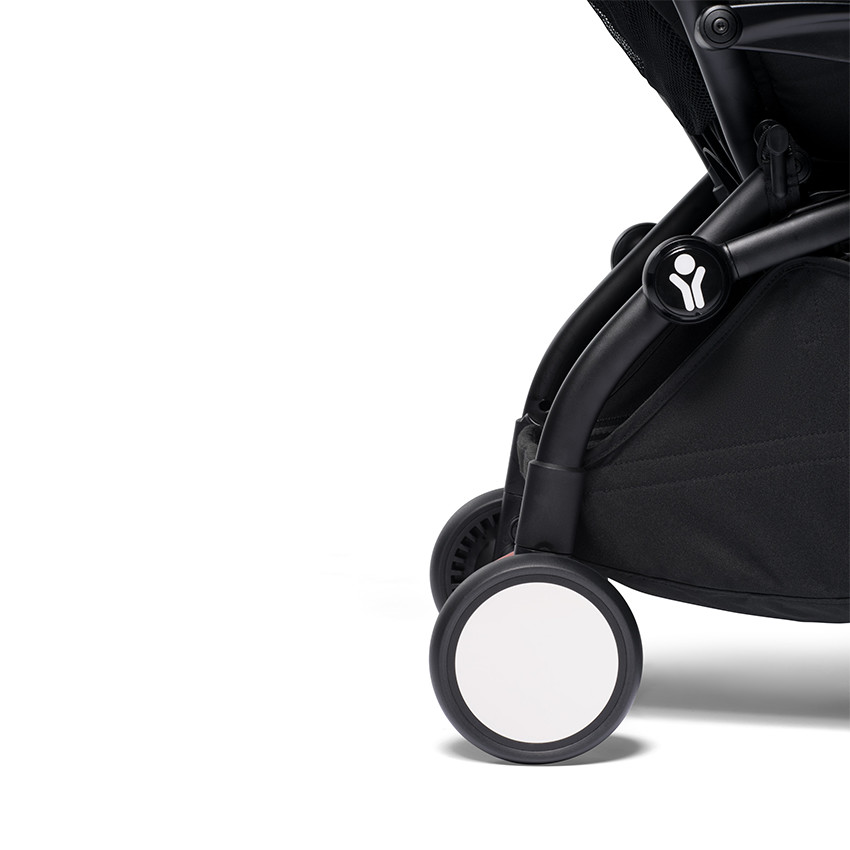 Poussette complète YOYO² nouveau pack 0+ et 6+ châssis noir - Bleu Air France 