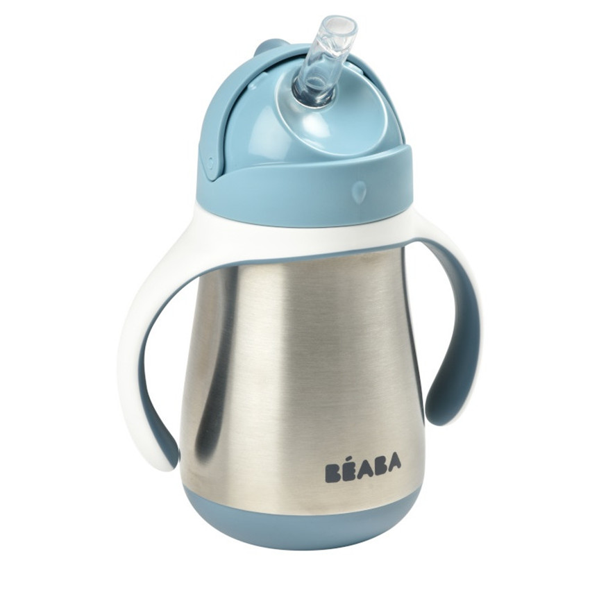 Tasse paille en inox 250 ml - Windy Blue 