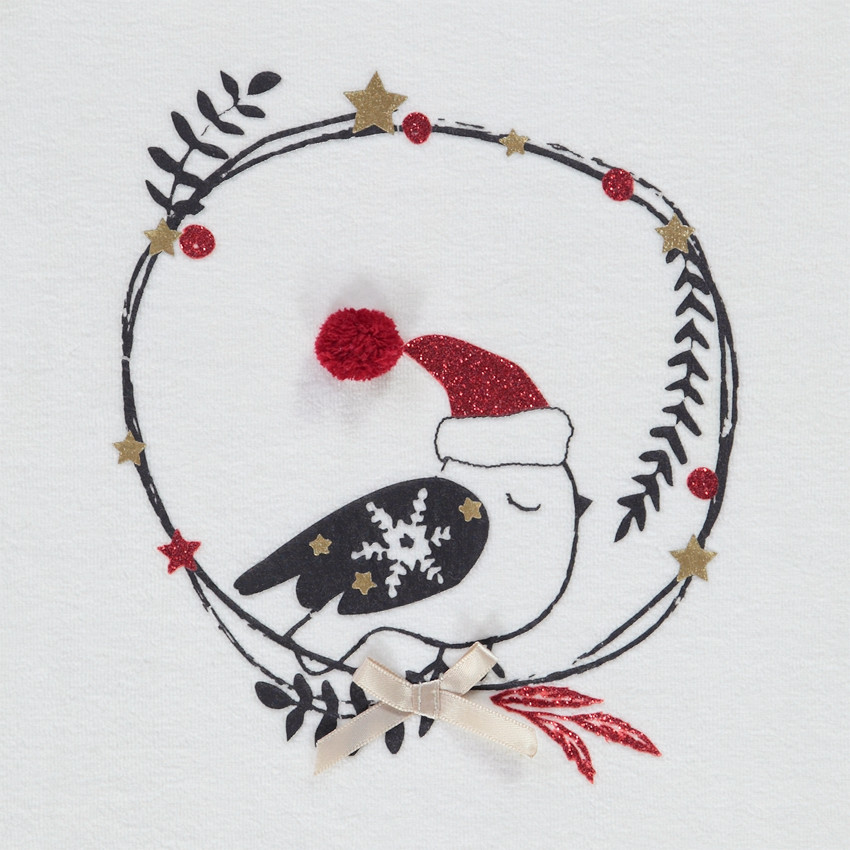 Pyjama de Noël en velours pour fille 