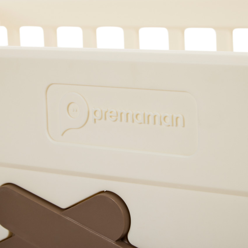 Parc modulable Joy en plastique blanc 