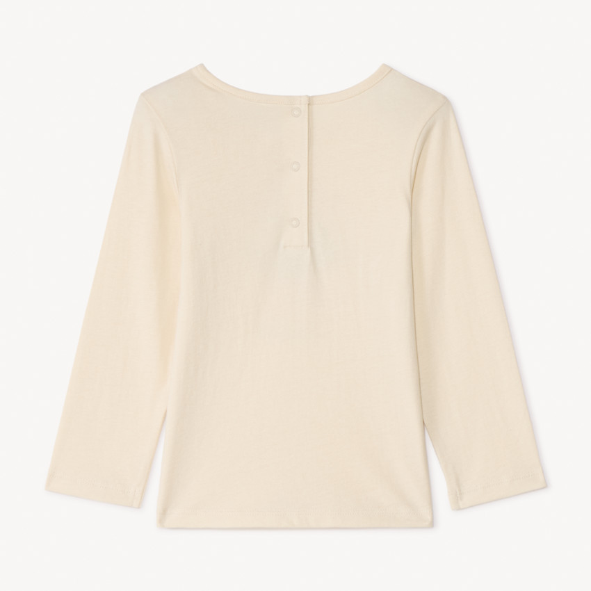 T-shirt manches longues à print pailleté pour bébé fille 