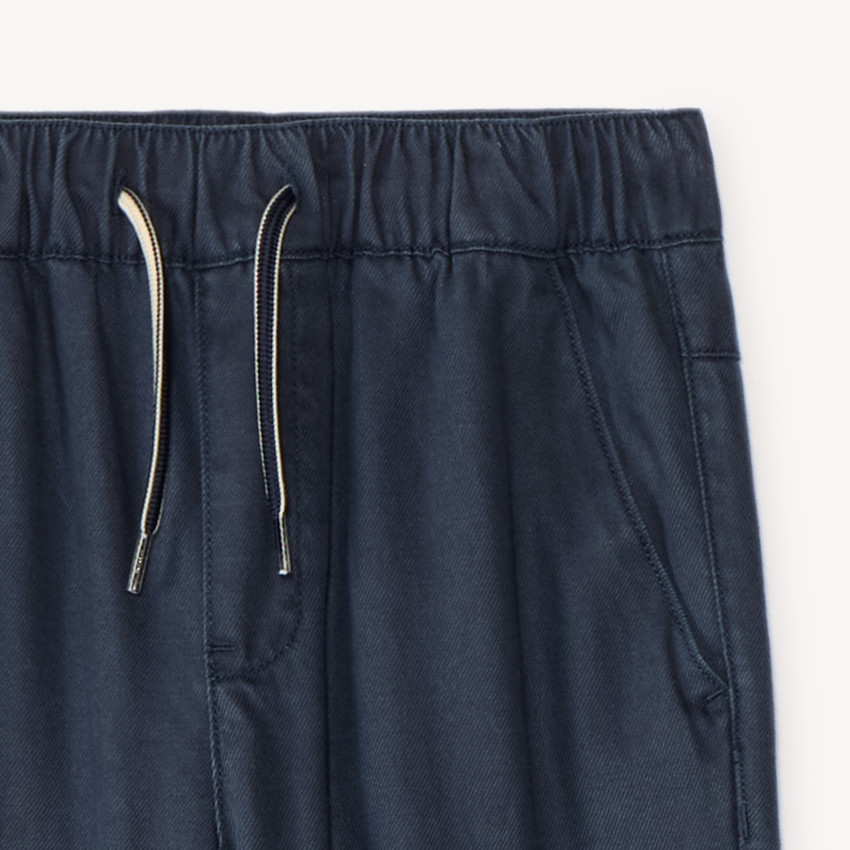 Pantalon garçon droit style cargo 