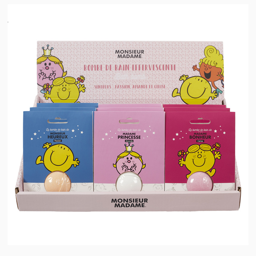 Boule de bain Monsieur/Madame 50g - M24 