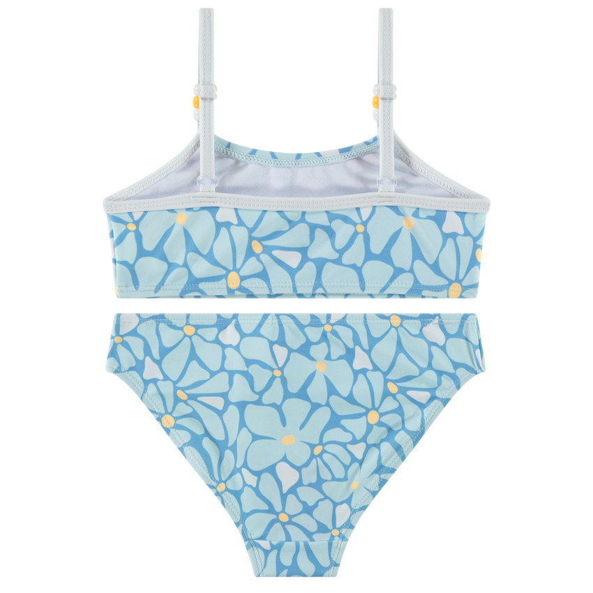 Maillot de bain 2 pièces imprimé floral pour fille 