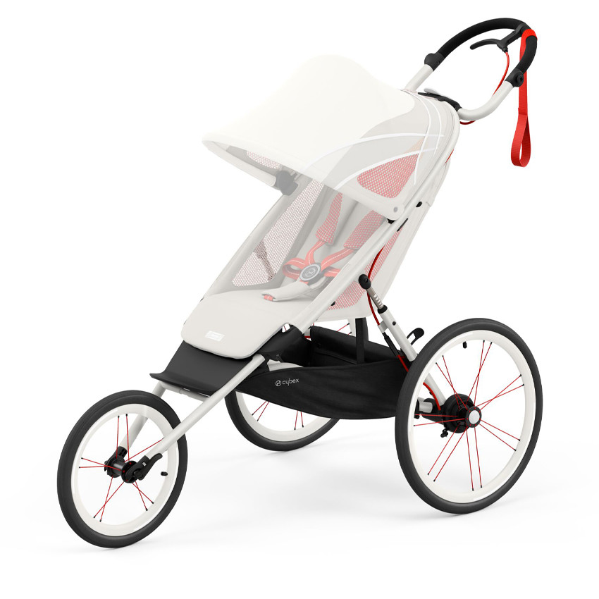 Châssis poussette running AVI - Light Beige/Orange 