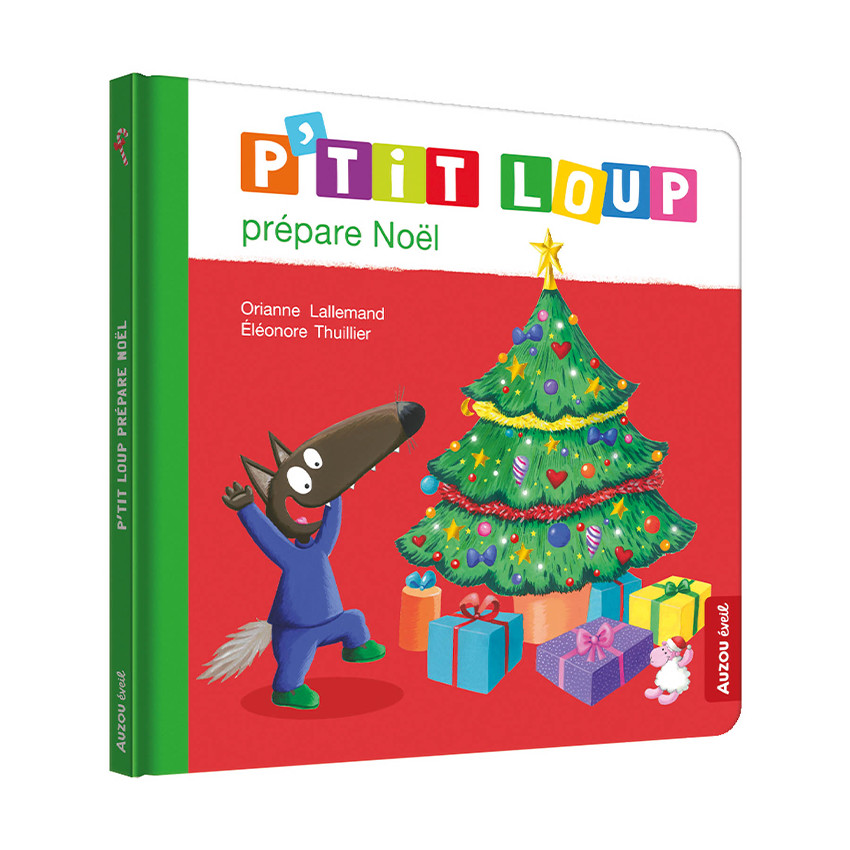 Livre "P'tit Loup prépare Noël" 