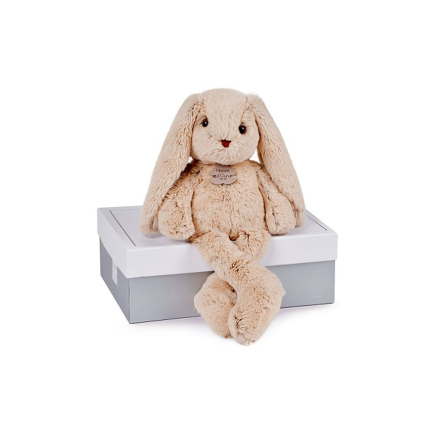 Peluche Lapin 40cm - Les Copains Calins - Beige