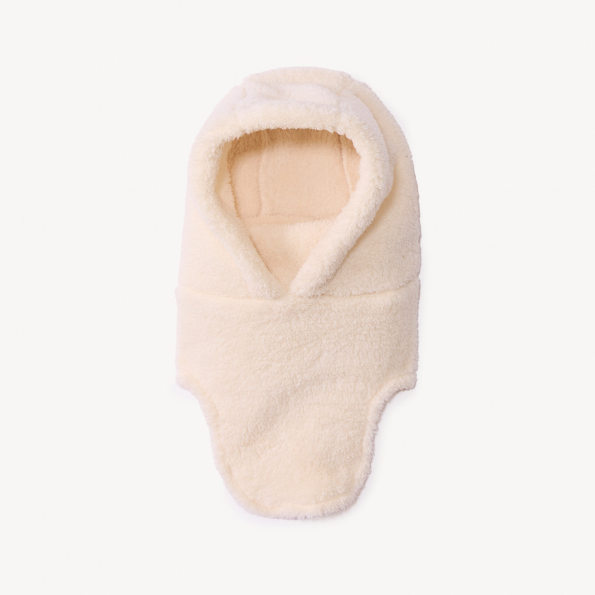 Cagoule de ski en sherpa pour fille