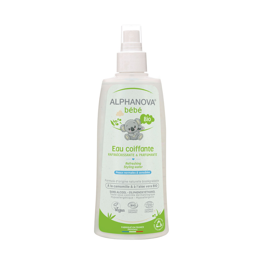 Eau rafraîchissante et coiffante 200 ml 