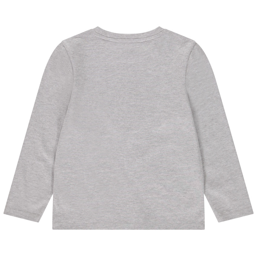 T-shirt manches longues en coton print SmileyWorld pour enfant garçon 