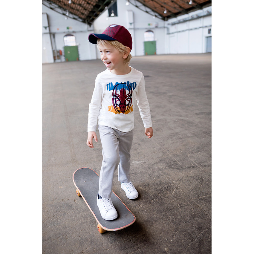 Pantalon en coton armuré Marvel Spiderman 