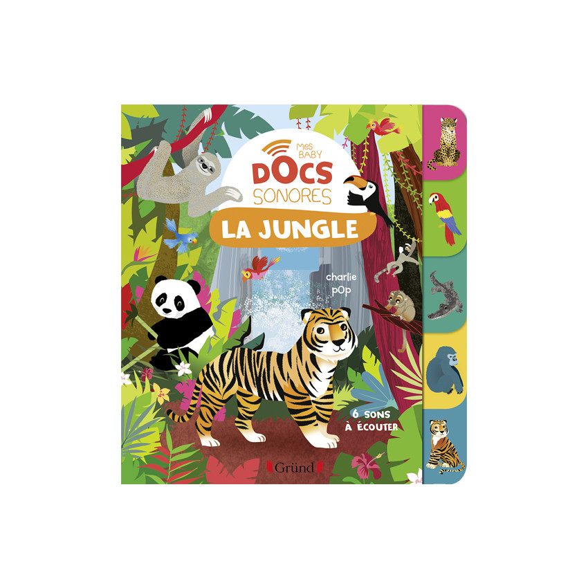 Livre sonore - Jungle  