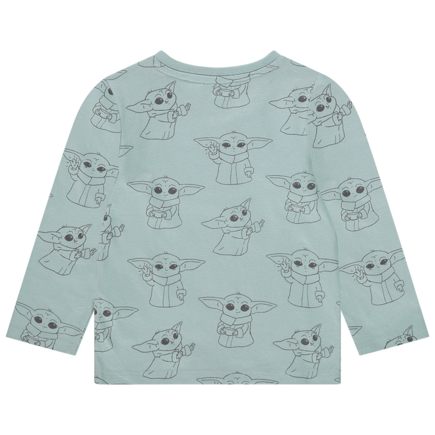 T-shirt manches longues imprimé Grogu Star Wars pour bébé garçon 