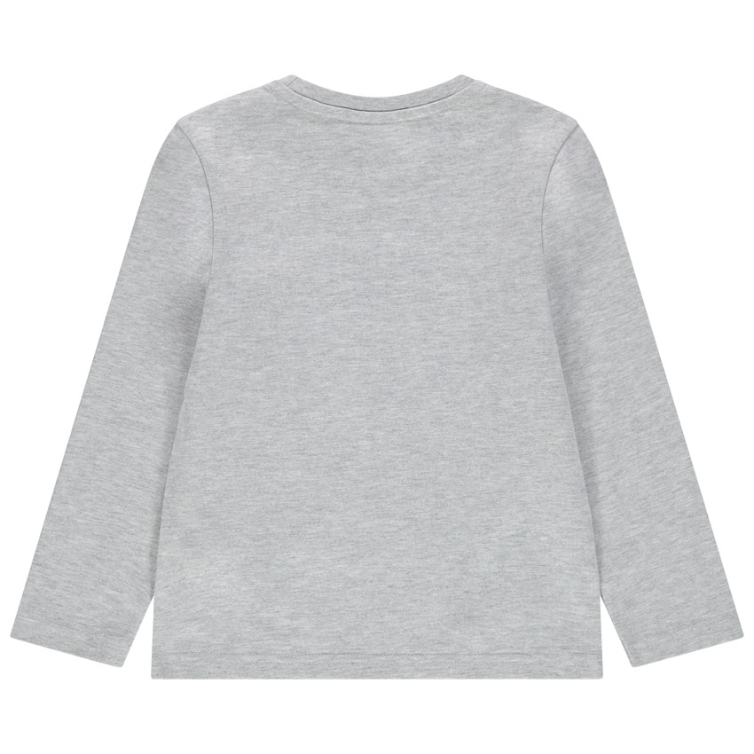 T-shirt manches longues avec Smiley en sequins magiques 