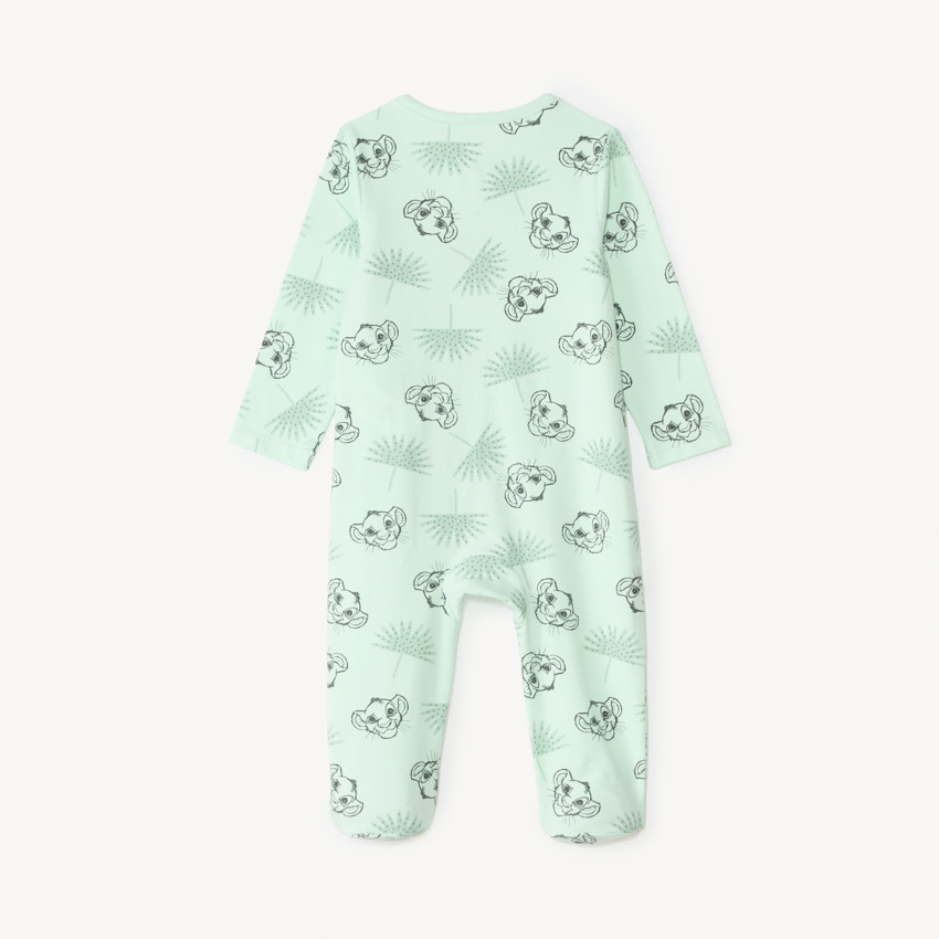 Dors-bien zippé sur l'avant imprimé Le Roi Lion Disney pour bébé garçon 