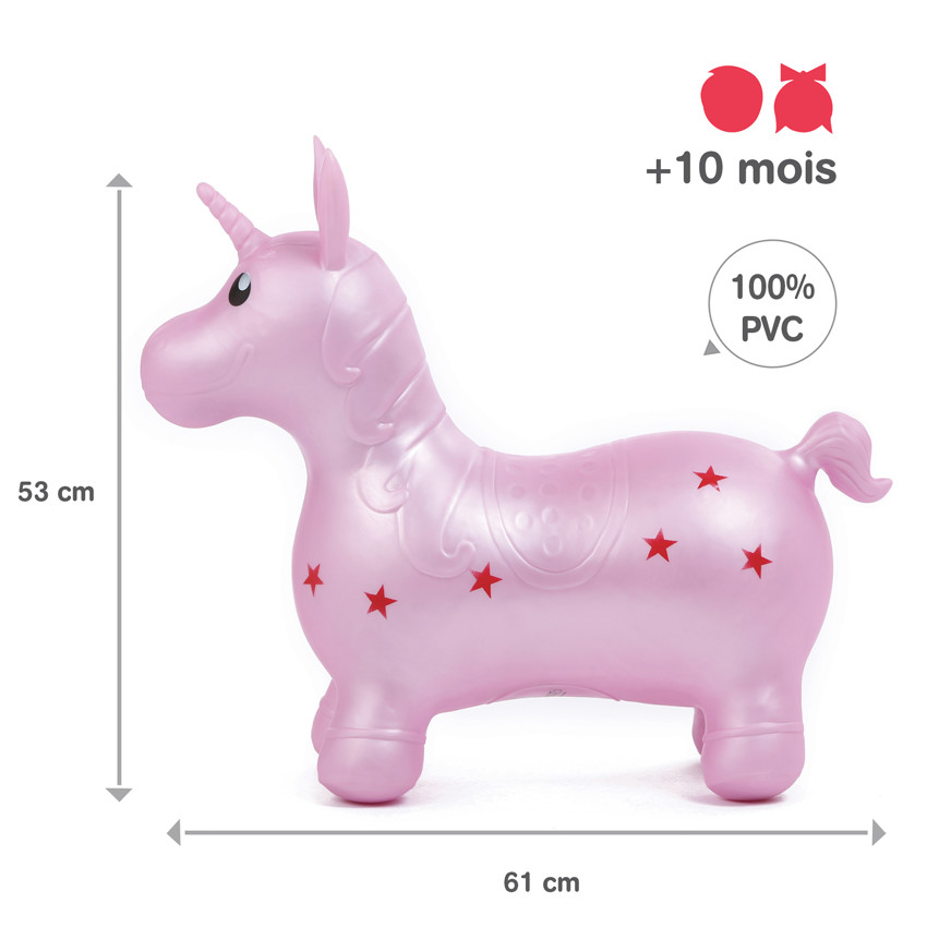 Ma Licorne sauteuse  