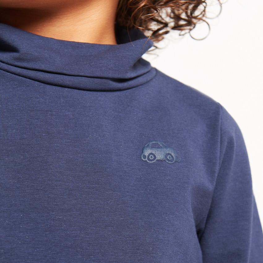 Lot de 2 sous-pulls col roulé unis pour bébé garçon 