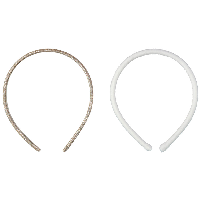 Lot de 2 serre-têtes fantaisie pour fille 