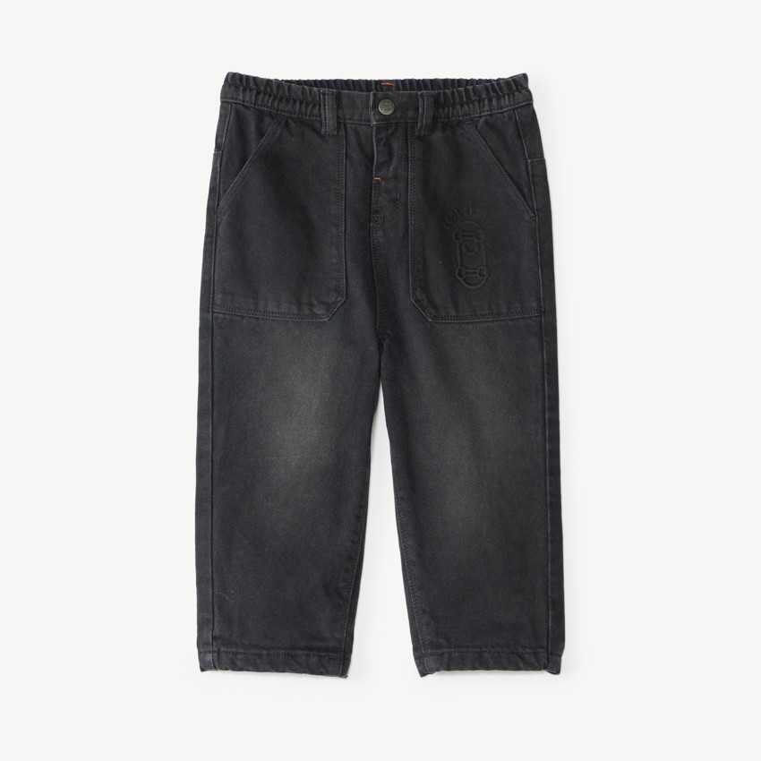 Jean baggy doublé bébé garçon 