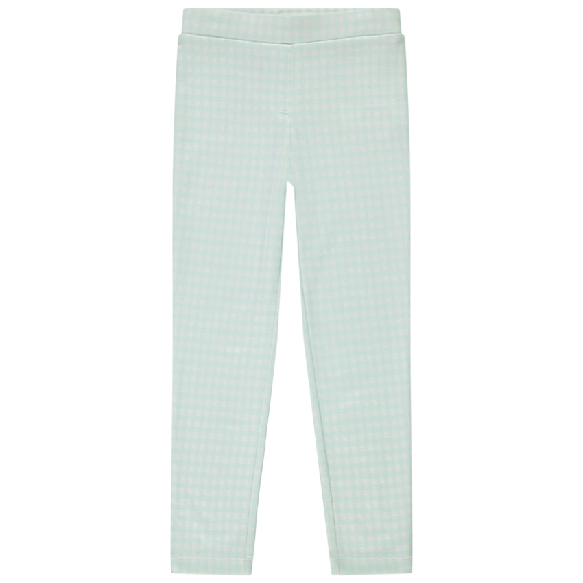 Jegging en milano motif vichy pour fille 