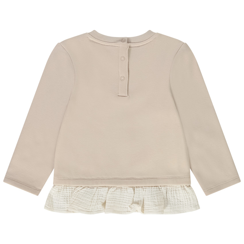 Sweat 2 en 1 en molleton print Minnie Disney pour bébé fille 