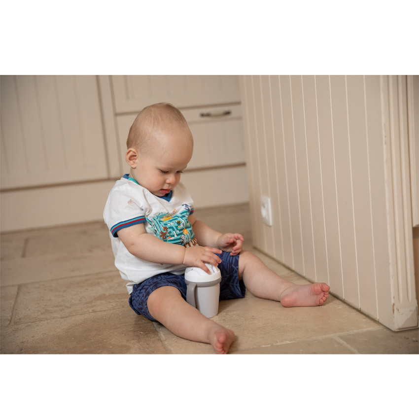 Gobelet CPLA biodégradable 250ml gris 