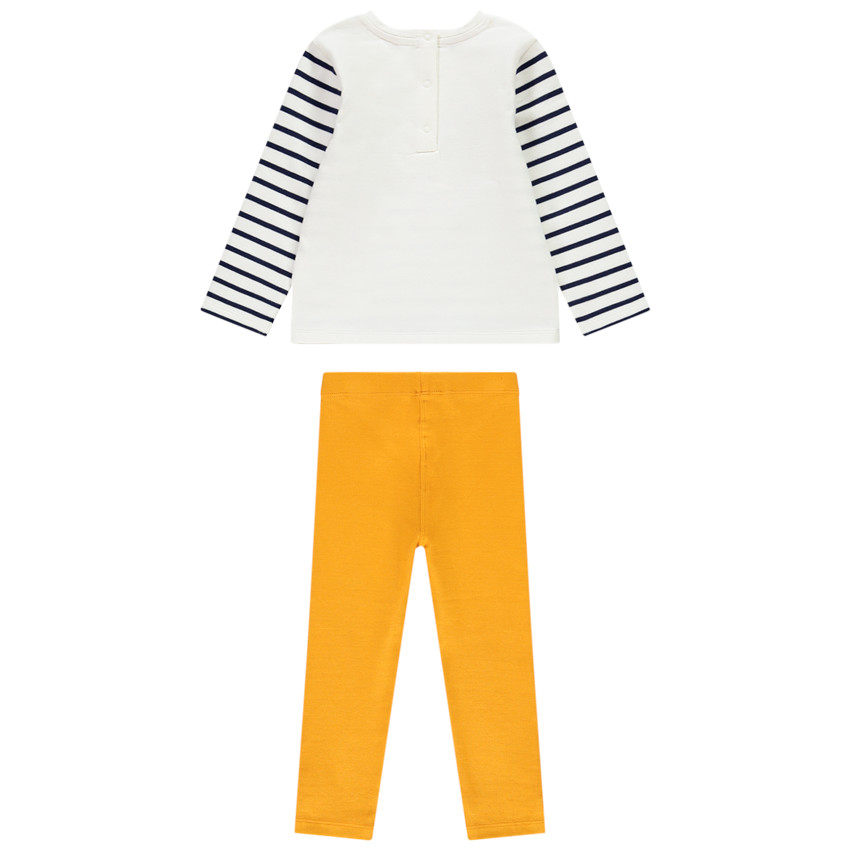Ensemble 2 pièces sweat et legging pour bébé fille 