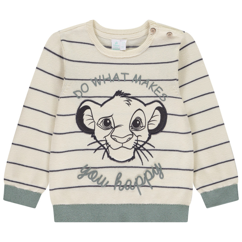 Pull fantaisie Simba Le Roi Lion Disney pour bébé garçon 