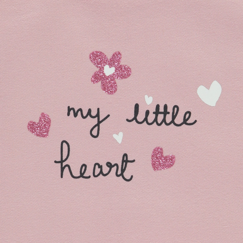 Ensemble jogging à print pailleté pour bébé fille 