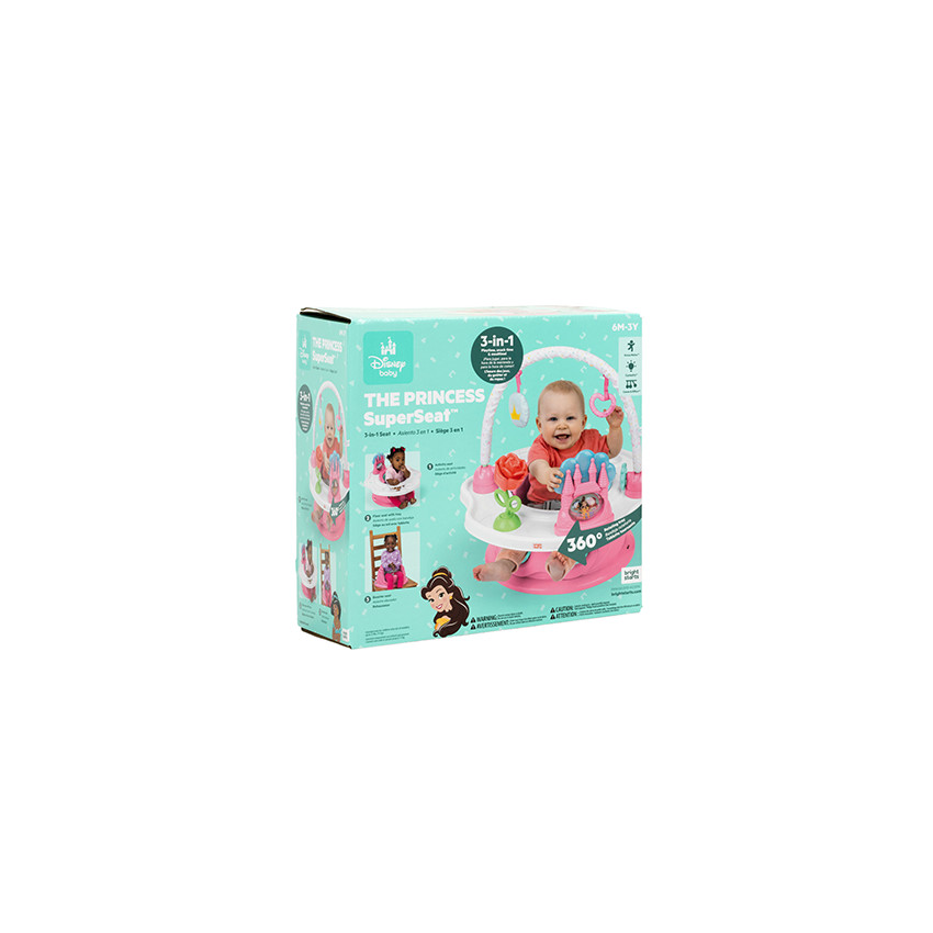Rehausseur de chaise princesse Disney 3 en 1 