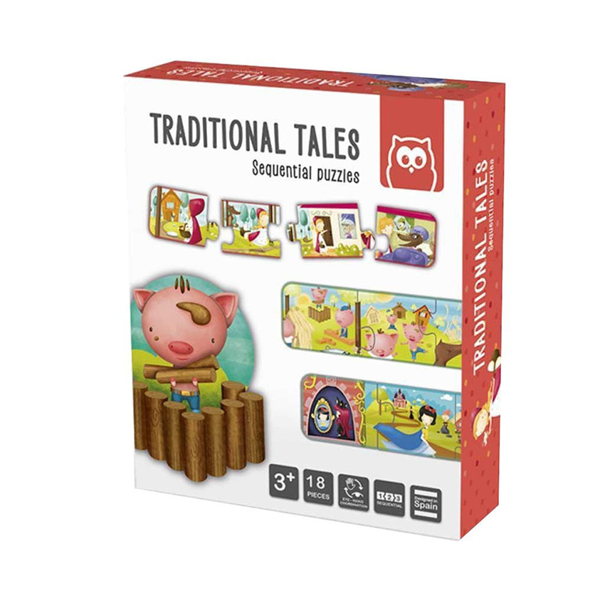 Puzzle Traditional Tales - Montessori 