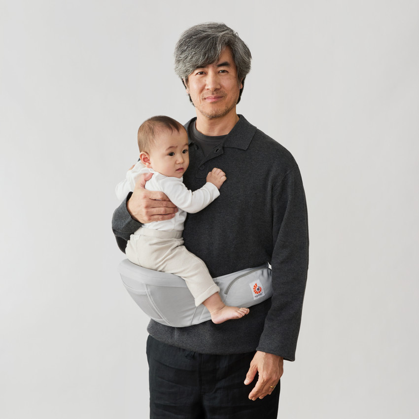 Porte-bébé Lift Hip Seat Pearl Grey  