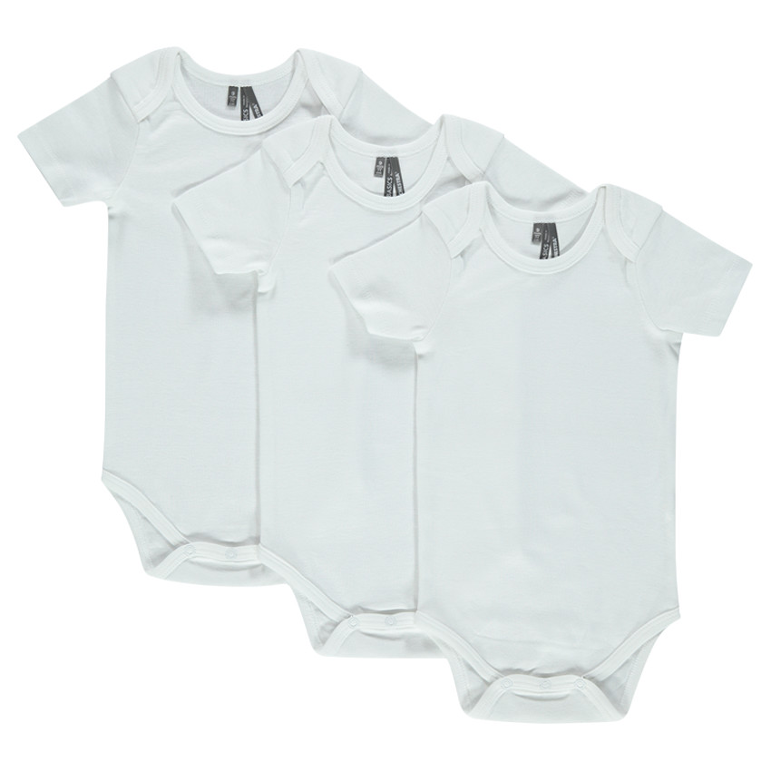 Bodies manches courtes avec ouverture adaptée à l'âge