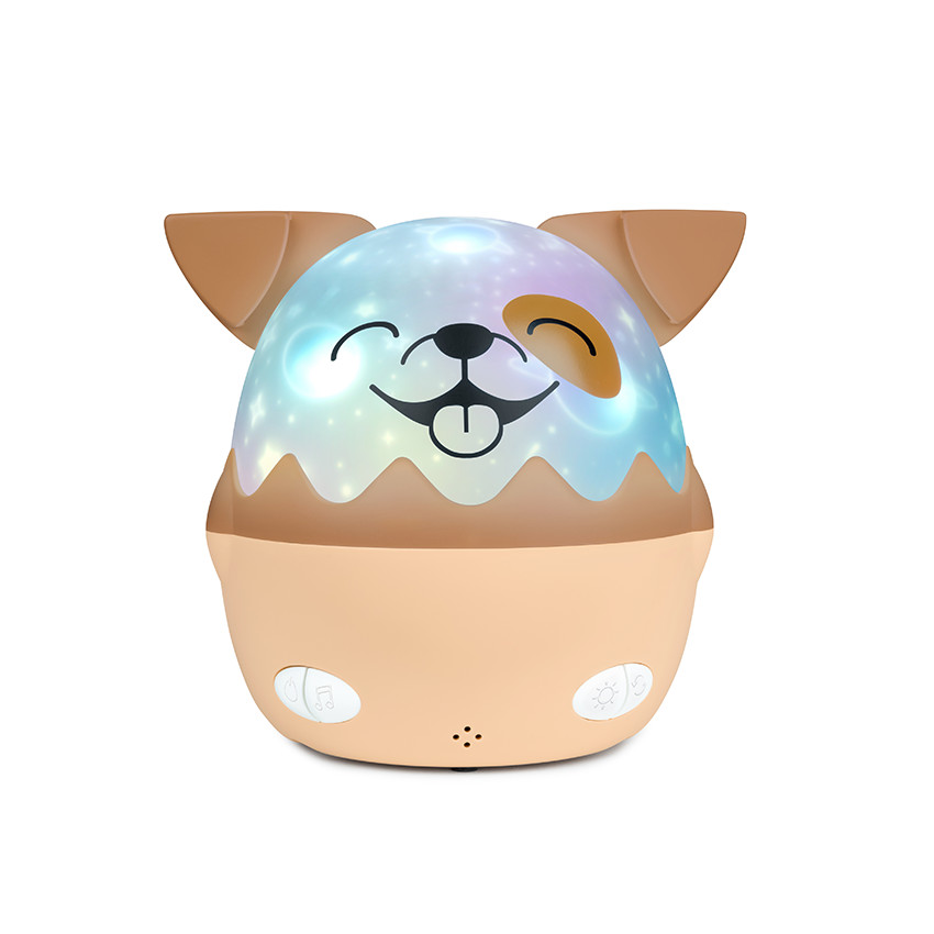 Veilleuse musicale sans fil avec projection Max le chien
