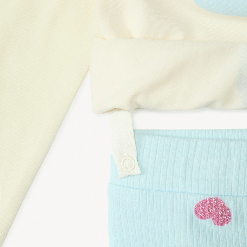 Set 2 pièces de pyjama Stitch Disney pour bébé fille 