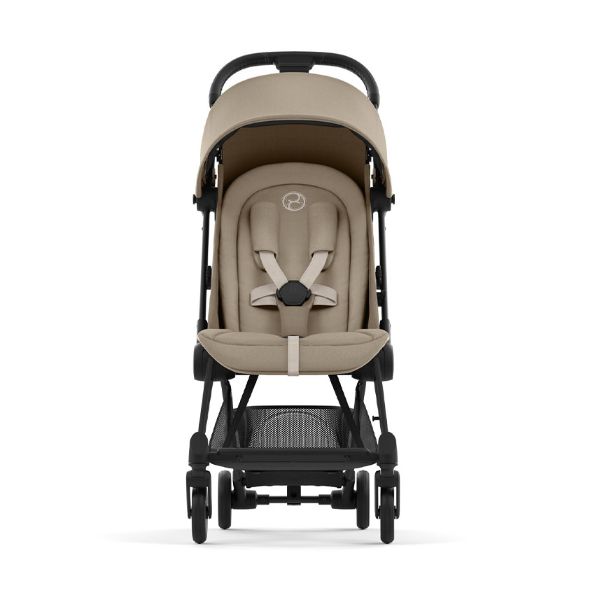 Poussette ultra-compacte Coya matt black/cozy beige 